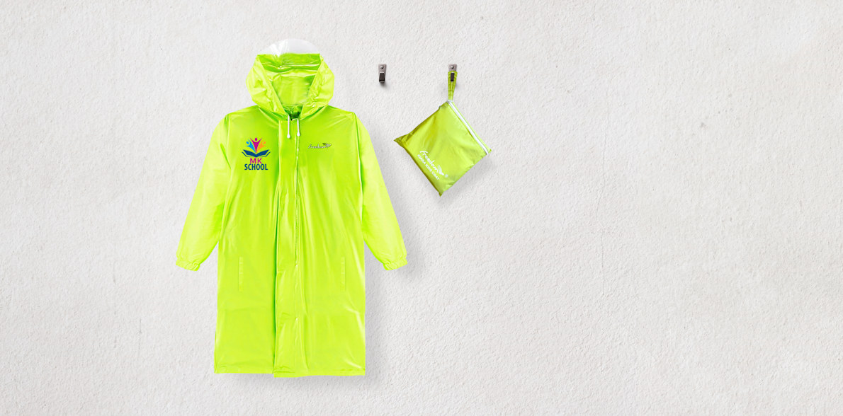Kids best sale long raincoat